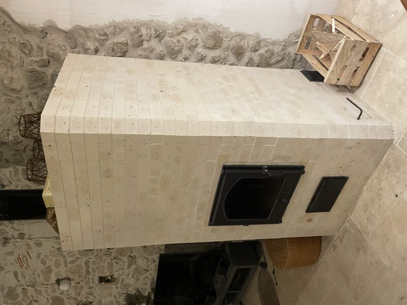 8 kW sans enduit - Etape 2
