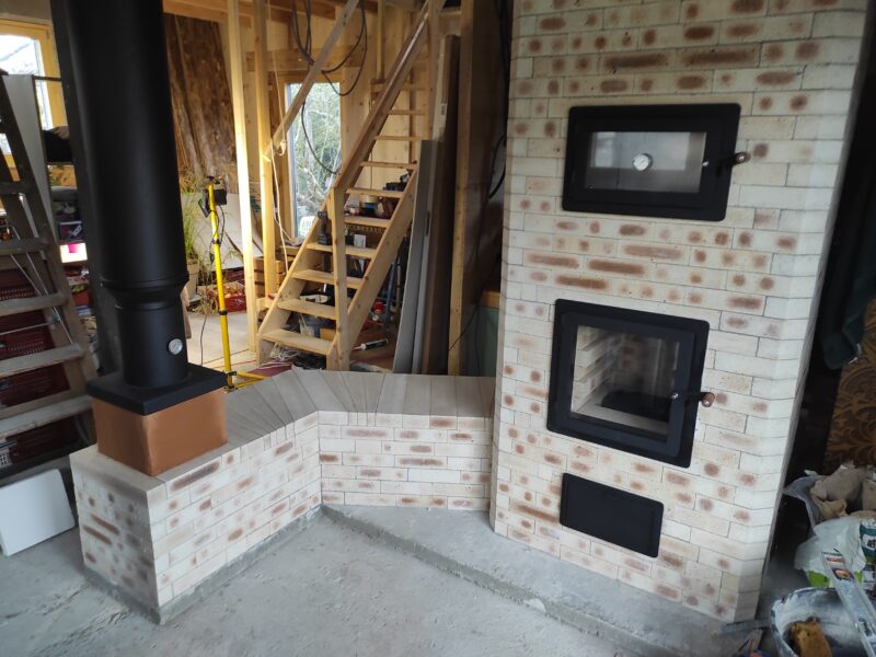 Poêle de Masse - Etape 1