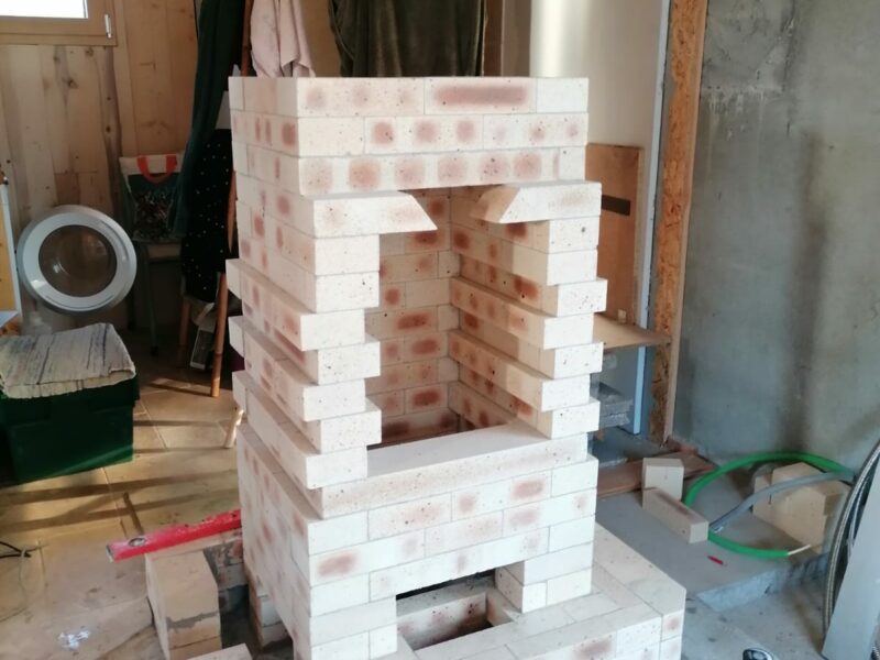 Poêle de Masse - Etape 2